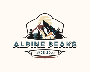 Mountain Peak Travel logo design