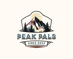 Mountain Peak Travel logo design