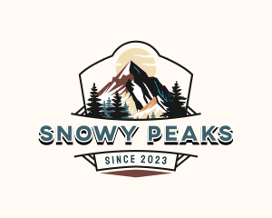 Mountain Peak Travel logo design