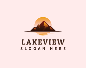 Sun Mountain Adventure logo design