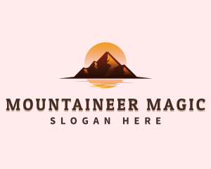 Sun Mountain Adventure logo design