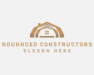 House Roof Property Renovation logo design