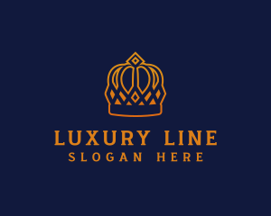 Luxury Royal Crown logo design