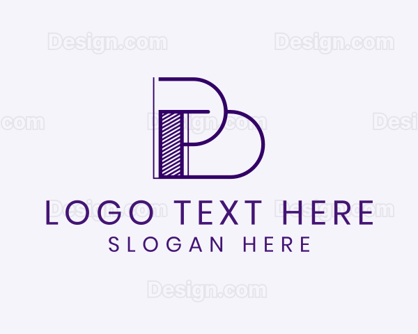 Modern Design Business Letter B Logo