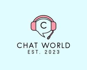 Call Center Chat Messaging  logo design