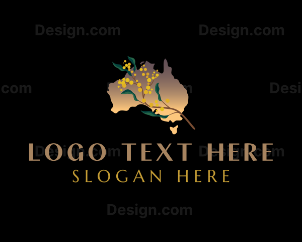 Australian Golden Wattle Logo