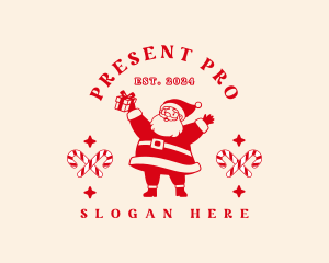 Santa Claus Gift logo