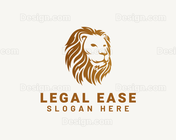 Animal Lion Wildlife Logo