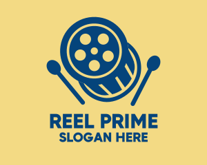 Cinema Reel Drum  logo