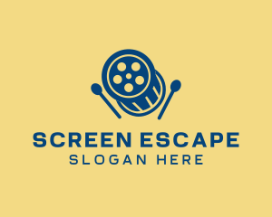 Cinema Reel Drum  logo