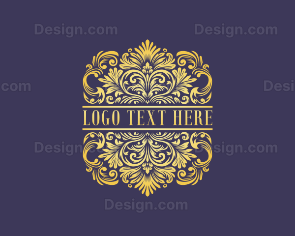 Feminine Floral Boutique Logo