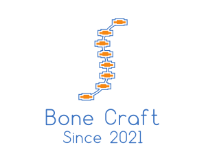 Bone Chiropractor Health  logo design