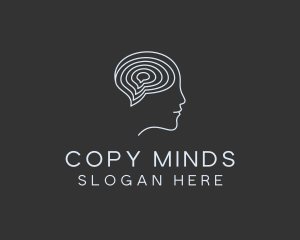 Mental Health Psychology Counseling logo design