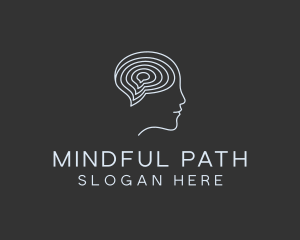 Mental Health Psychology Counseling logo design