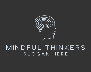 Mental Health Psychology Counseling logo design