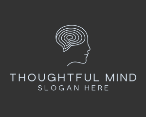 Mental Health Psychology Counseling logo design