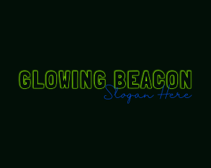 Neon Bar Nightclub logo design