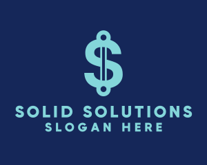 Blue Dollar Technology  logo design