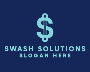 Blue Dollar Technology  logo design