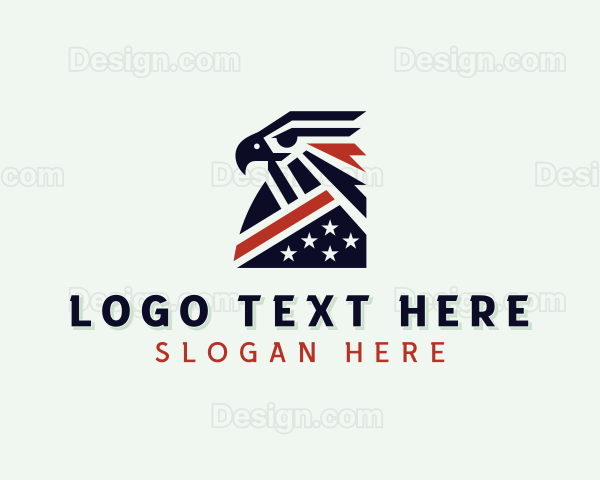 USA Eagle Patriotic Logo