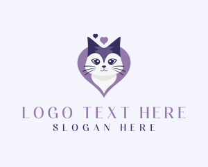 Heart Cat Pet Shop logo