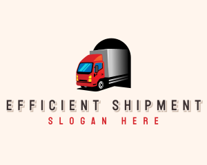 Truck Transport Delivery logo design