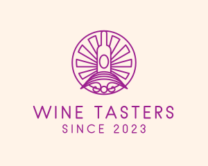 Minimalist Winemaker Badge logo