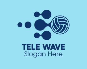 Volleyball Sports Equipment logo design