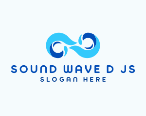 Ocean Wave Infinity logo design