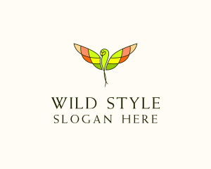 Wild Parrot Bird logo design