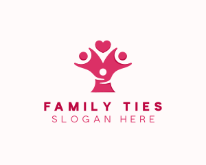 Heart Family Childcare logo design