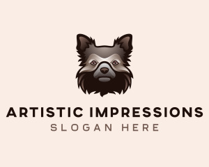 Yorkshire Terrier Dog logo design