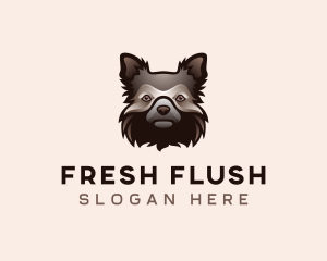 Yorkshire Terrier Dog logo design