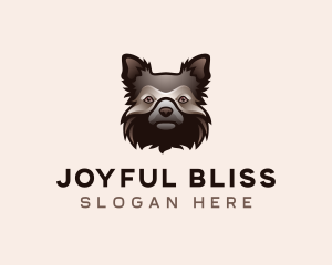 Yorkshire Terrier Dog logo design