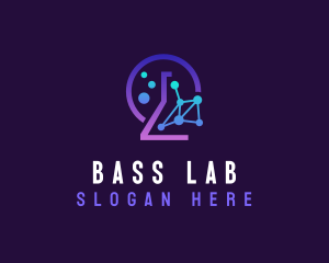 Laboratory Medical Science Club logo design