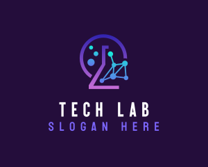 Laboratory Medical Science Club logo design