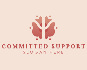 Support Group Counseling logo design