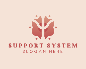 Support Group Counseling logo design