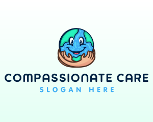 Hand Earth Care logo design