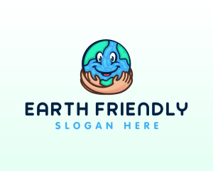 Hand Earth Care logo design