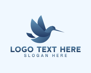 Holistic Wellness Hummingbird logo