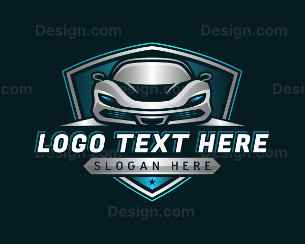 Auto Vehicle Car Racing Logo