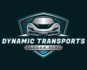 Auto Vehicle Car Racing logo design