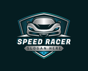 Auto Vehicle Car Racing logo