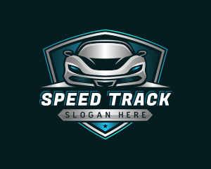 Auto Vehicle Car Racing logo