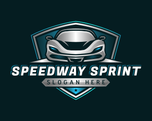 Auto Vehicle Car Racing logo