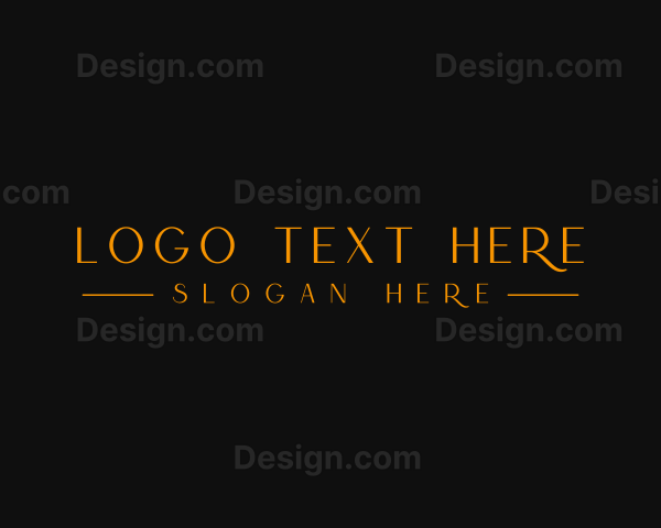 Premium Luxury Gold Logo