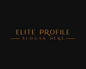 Premium Luxury Gold logo design