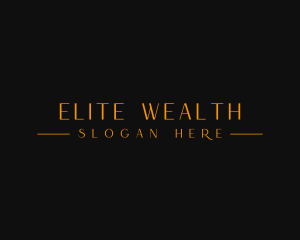 Premium Luxury Gold logo design