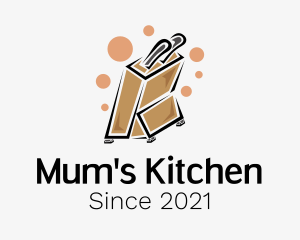 Cooking Kitchen Knives logo design